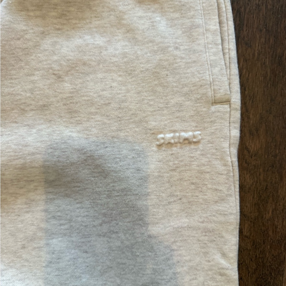 SKIMS Cream Straight Leg Pants - Picture 2 of 4